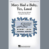 Download or print African-American Spiritual Mary Had A Baby, Yes, Lawd (arr. Paul Carey) Sheet Music Printable PDF 10-page score for Christmas / arranged SATB Choir SKU: 158235