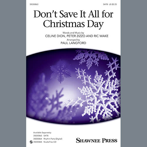 Paul Langford Don't Save It All For Christmas Day Profile Image