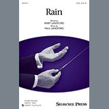 Download or print Paul Langford Rain Sheet Music Printable PDF 5-page score for Concert / arranged SATB Choir SKU: 152239