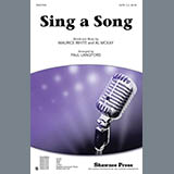 Download or print Paul Langford Sing A Song - Guitar Sheet Music Printable PDF 3-page score for Disco / arranged Choir Instrumental Pak SKU: 304162