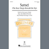 Download or print Paul Laurence Dunbar Sunset (The River Sleeps Beneath The Sky) Sheet Music Printable PDF 15-page score for Concert / arranged 2-Part Choir SKU: 407600