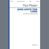 Download or print Paul Mealor Sing Unto The Lord A New Song Sheet Music Printable PDF 7-page score for Concert / arranged SATB Choir SKU: 507494