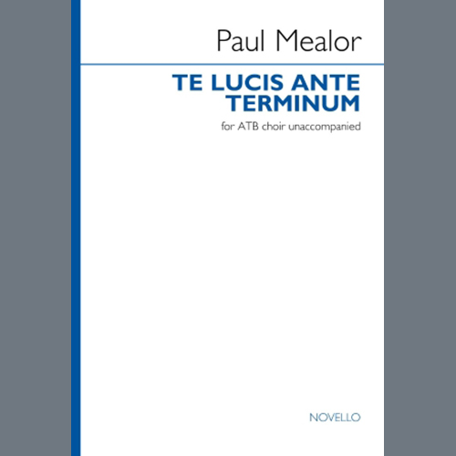 Te Lucis Ante Terminum cover image