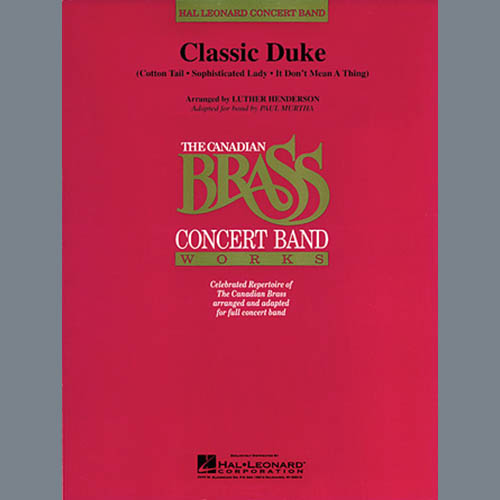 Paul Murtha Classic Duke - Eb Alto Clarinet Profile Image