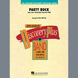 Download or print Paul Murtha Party Rock - Eb Alto Saxophone 1 Sheet Music Printable PDF 2-page score for Rock / arranged Concert Band SKU: 288354