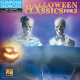 Download or print Paul Dukas The Sorcerer's Apprentice (arr. Kevin Olson) Sheet Music Printable PDF 4-page score for Halloween / arranged Piano Duet SKU: 1164890.