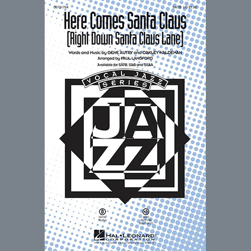 Easily Download Paul Langford Printable PDF piano music notes, guitar tabs for SATB Choir. Transpose or transcribe this score in no time - Learn how to play song progression.