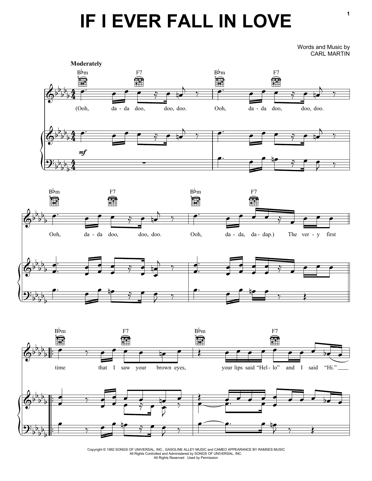 Learn to play Pentatonix If I Ever Fall In Love sheet music for Piano, Vocal & Guitar (Right-Hand Melody) in minutes. Pentatonix If I Ever Fall In Love sheet music notes and chords. Download Printable PDF.