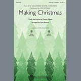 Download or print Pentatonix Making Christmas (from The Nightmare Before Christmas) (arr. Mark Brymer) Sheet Music Printable PDF 11-page score for Christmas / arranged SATB Choir SKU: 416316.