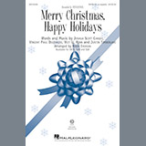 Download or print Pentatonix Merry Christmas, Happy Holidays (arr. Roger Emerson) Sheet Music Printable PDF 27-page score for Pop / arranged SATB Choir SKU: 186217