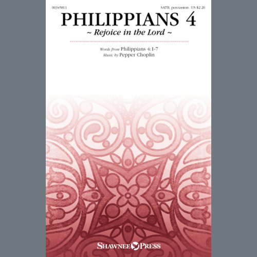 Pepper Choplin Philippians 4 (Rejoice In The Lord) Profile Image