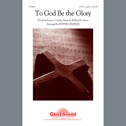 Pepper Choplin To God Be The Glory Profile Image