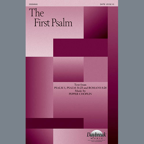 The First Psalm cover image