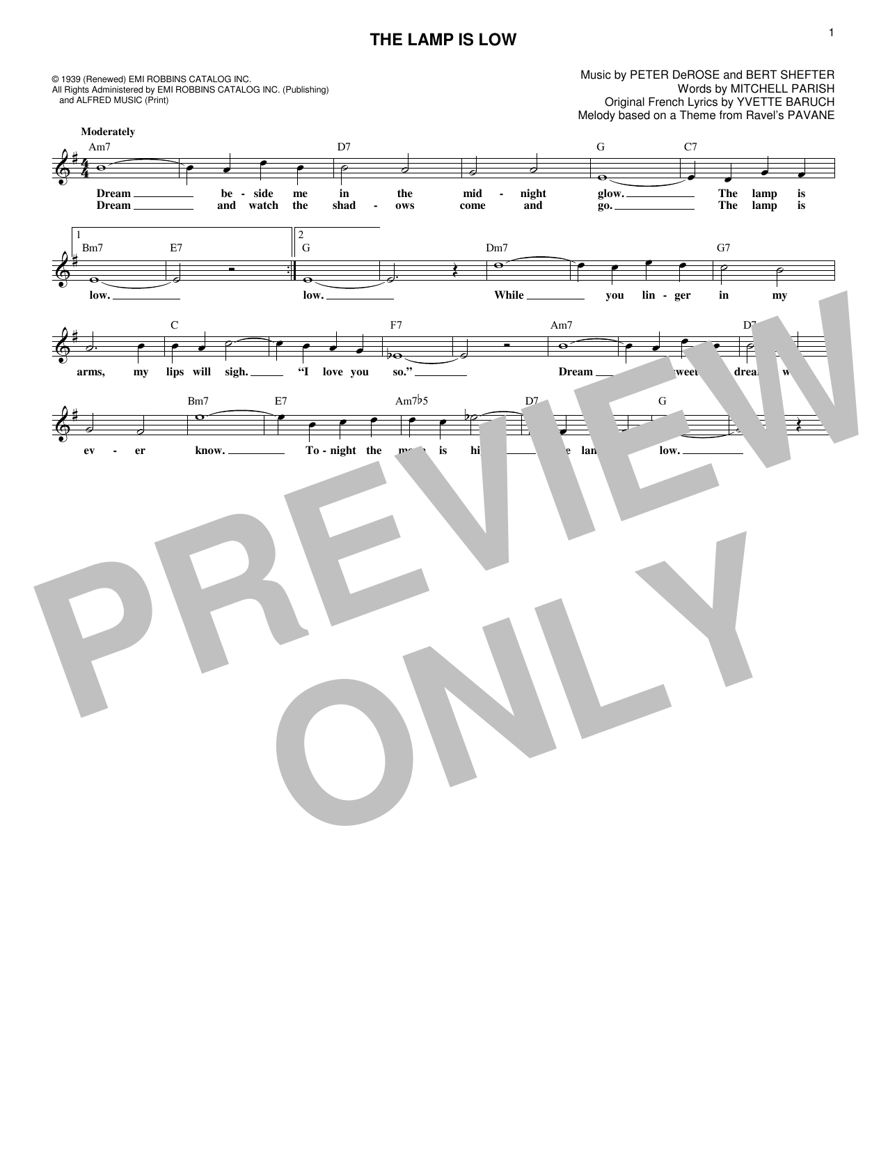 Learn to play Pete DeRose The Lamp Is Low sheet music for Lead Sheet / Fake Book in minutes. Price: 5.9900$ Pete DeRose The Lamp Is Low sheet music notes and chords arranged for Lead Sheet / Fake Book