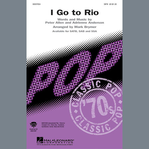 Peter Allen & Adrienne Anderson I Go To Rio (arr. Mark Brymer) Profile Image