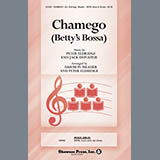 Download or print Peter Eldridge and Jack Donahue Chamego (Betty's Bossa) (arr. Darmon Meader and Peter Eldridge) Sheet Music Printable PDF 17-page score for Jazz / arranged SATB Choir SKU: 473950