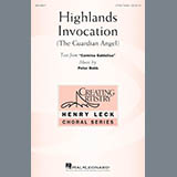 Download or print Peter Robb Highlands Invocation Sheet Music Printable PDF 10-page score for Festival / arranged 4-Part Choir SKU: 178931
