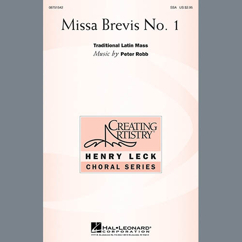 Peter Robb Missa Brevis No. 1 Profile Image