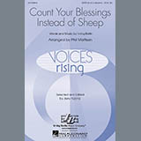 Download or print Phil Mattson Count Your Blessings Instead Of Sheep Sheet Music Printable PDF 5-page score for Jazz / arranged SATB Choir SKU: 283989