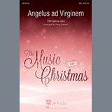 Download or print Christmas Carol Angelus Ad Virginem (arr. Philip Lawson) Sheet Music Printable PDF 11-page score for Christmas / arranged SATB Choir SKU: 160389