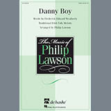 Download or print Philip Lawson Danny Boy Sheet Music Printable PDF 7-page score for Concert / arranged SAB Choir SKU: 175835