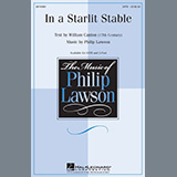 Download or print Philip Lawson In A Starlit Stable Sheet Music Printable PDF 5-page score for Festival / arranged 2-Part Choir SKU: 501836