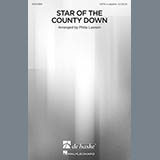 Download or print Philip Lawson Star Of County Down Sheet Music Printable PDF 2-page score for Folk / arranged SATB Choir SKU: 154896