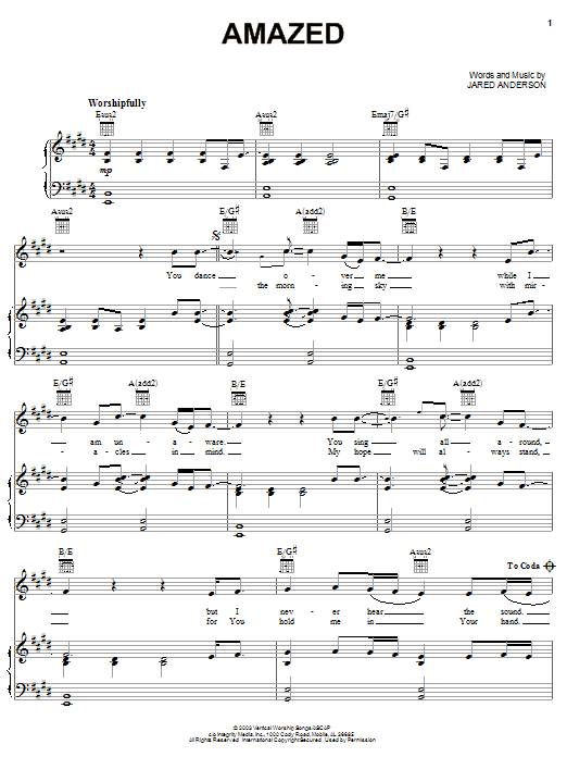 Learn to play Phillips, Craig & Dean Amazed sheet music for Easy Lead Sheet / Fake Book in minutes. Price: 5.9900$ Phillips, Craig & Dean Amazed sheet music notes and chords arranged for Easy Lead Sheet / Fake Book