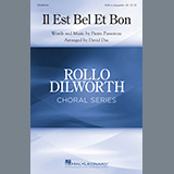 Download or print Pierre Passereau Il Est Bel Et Bon (arr. David Das) Sheet Music Printable PDF 10-page score for Concert / arranged SAB Choir SKU: 469825