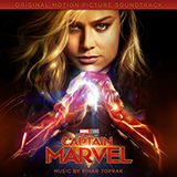 Download or print Pinar Toprak Captain Marvel Sheet Music Printable PDF 4-page score for Film/TV / arranged Piano Solo SKU: 414731