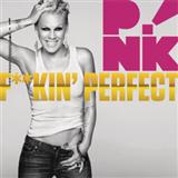Download or print Pink F**kin' Perfect Sheet Music Printable PDF 6-page score for Pop / arranged Piano, Vocal & Guitar Chords (Right-Hand Melody) SKU: 84357