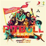 Download or print Pitbull We Are One (Ole Ola) (feat. Jennifer Lopez) Sheet Music Printable PDF 9-page score for Pop / arranged Piano, Vocal & Guitar Chords SKU: 118760