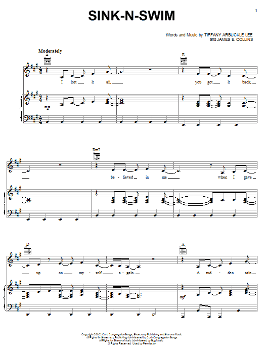 Plumb Sink-n-Swim sheet music notes and chords. Download Printable PDF.