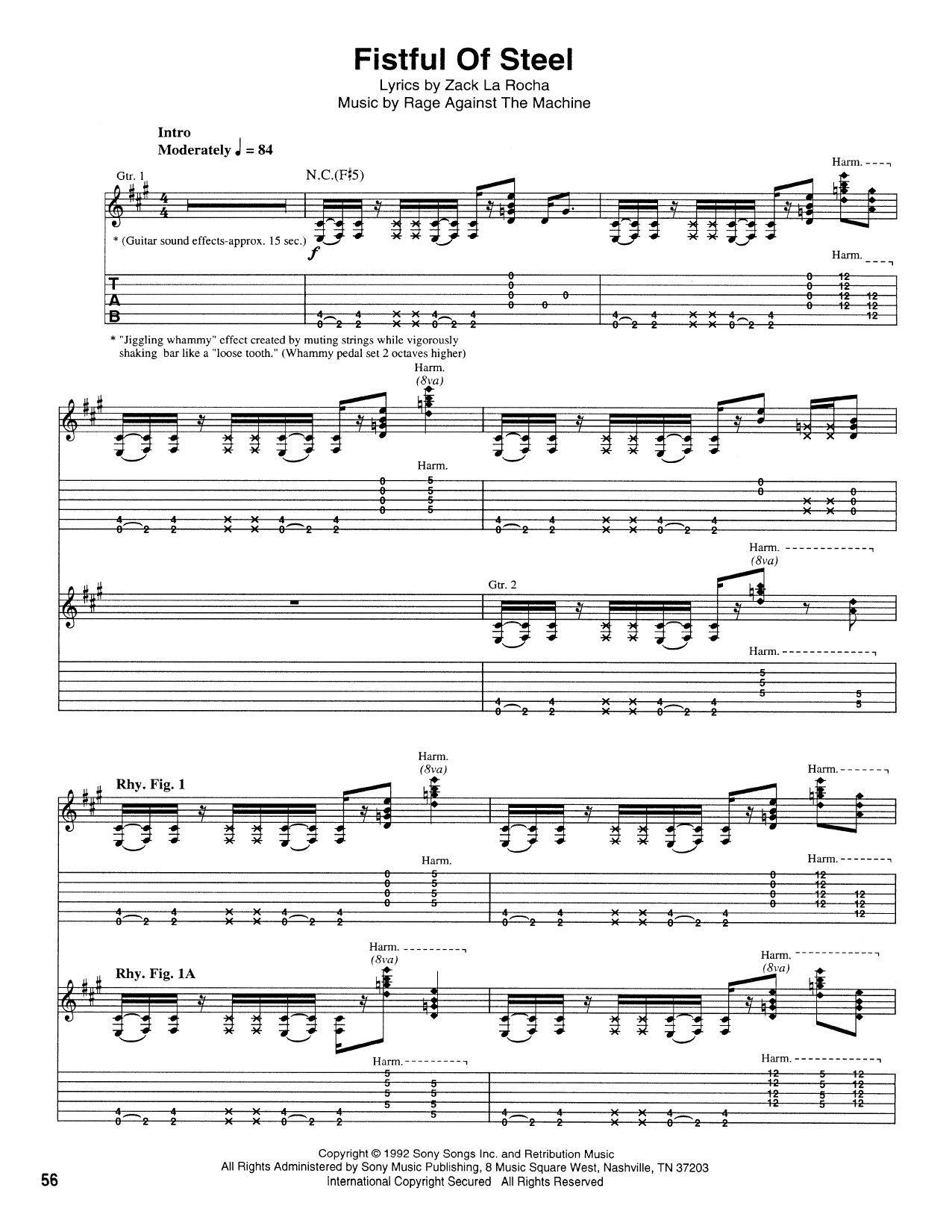 Learn to play Rage Against The Machine Fistful Of Steel sheet music for Bass Guitar Tab in minutes. Price: 7.8900$ Rage Against The Machine Fistful Of Steel sheet music notes and chords arranged for Bass Guitar Tab
