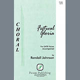 Download or print Randall Johnson Festival Gloria Sheet Music Printable PDF 15-page score for Festival / arranged SATB Choir SKU: 423781