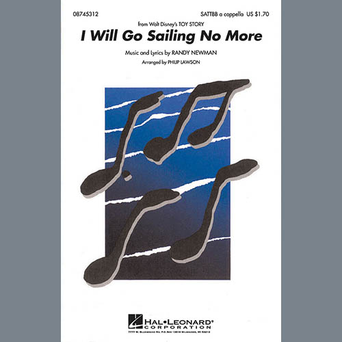 Randy Newman I Will Go Sailing No More (from Toy Story) (arr. Philip Lawson) Profile Image