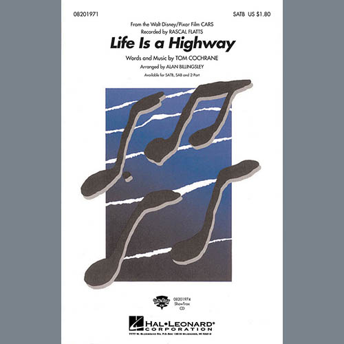 Rascal Flatts Life Is A Highway (from Cars) (arr. Alan Billingsley) Profile Image