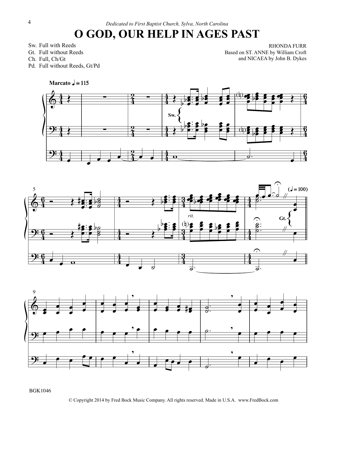 Rhonda Furr Be Thou My Vision sheet music notes and chords. Download Printable PDF.