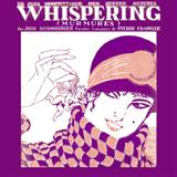 Download or print Richard Coburn Whispering Sheet Music Printable PDF 1-page score for Jazz / arranged Real Book – Melody & Chords – C Instruments SKU: 60052