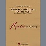 Download or print Richard L. Saucedo Fanfare and Call to the Post - Flute 2 Sheet Music Printable PDF 1-page score for Concert / arranged Concert Band SKU: 330193