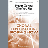 Download or print Rick Astley Never Gonna Give You Up (arr. Audrey Snyder) Sheet Music Printable PDF 11-page score for Pop / arranged TB Choir SKU: 1550766