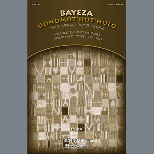 Robert DeCormier Bayeza (Oonomot'hot'holo) Profile Image