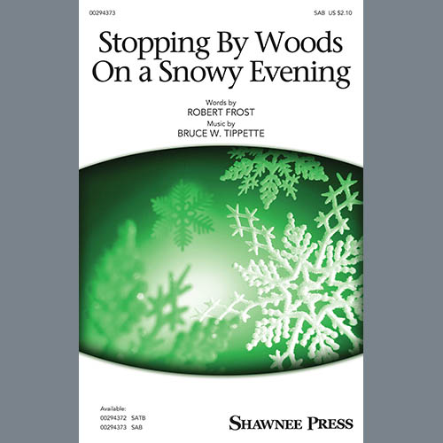 Robert Frost and Bruce W. Tippette Stopping By Woods On A Snowy Evening Profile Image