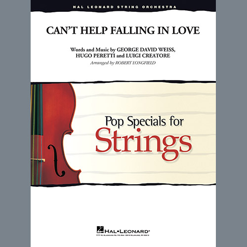 Robert Longfield Can't Help Falling in Love - Conductor Score (Full Score) Profile Image