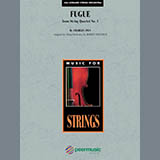 Download or print Robert Longfield Fugue from String Quartet No. 1 - Bass Sheet Music Printable PDF 1-page score for Classical / arranged Orchestra SKU: 376915