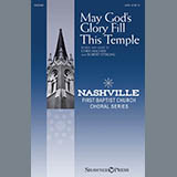 Download or print Robert Sterling May God's Glory Fill This Temple Sheet Music Printable PDF 7-page score for Sacred / arranged SATB Choir SKU: 415503