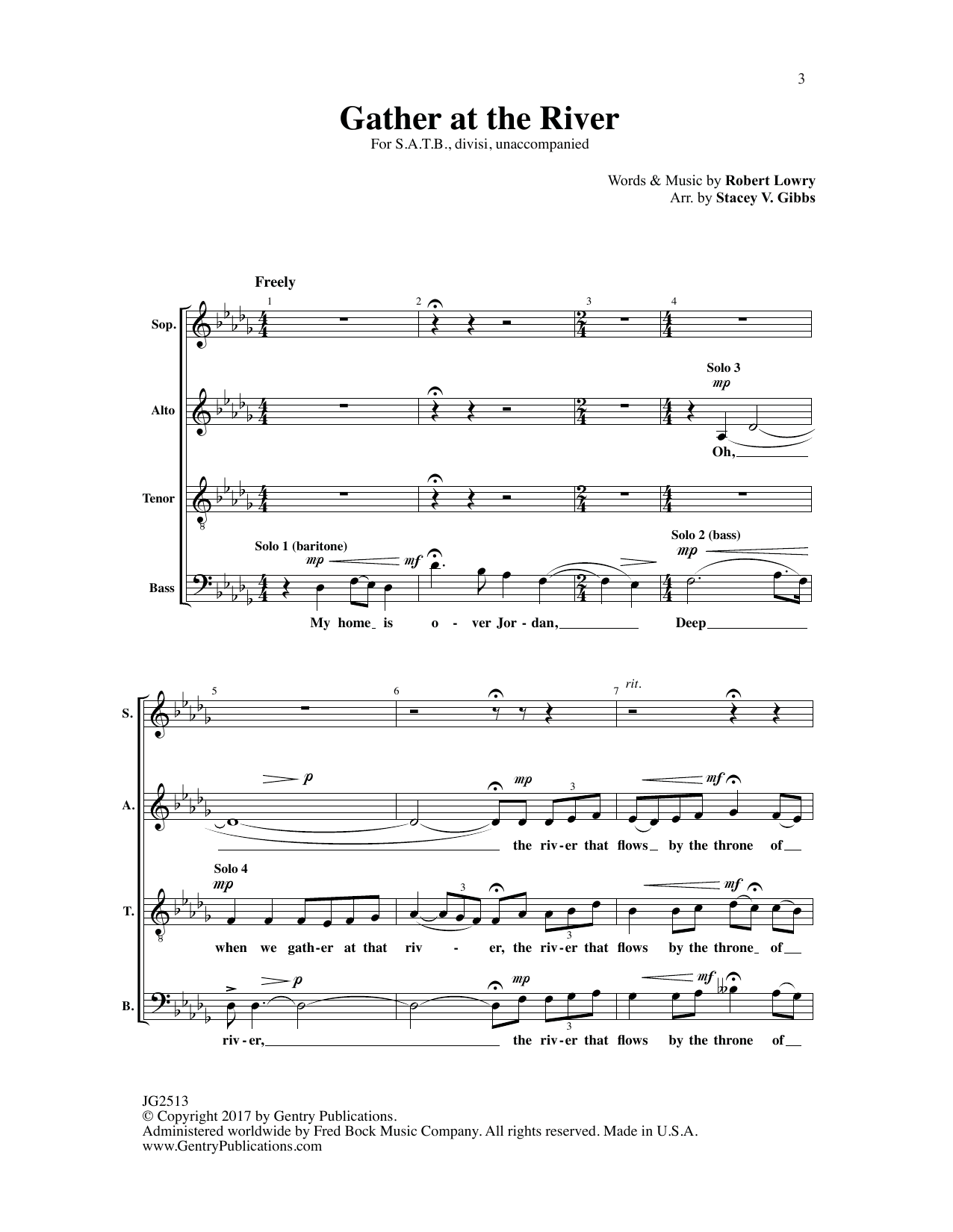 Learn to play Robert Lowry Gather at the River sheet music for SATB Choir in minutes. Price: 3.9900$ Robert Lowry Gather at the River sheet music notes and chords arranged for SATB Choir
