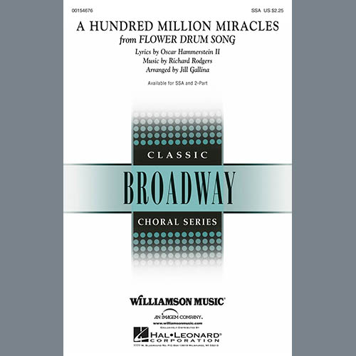 Rodgers & Hammerstein A Hundred Million Miracles (arr. Jill Gallina) Profile Image