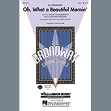 Download or print Rodgers & Hammerstein Oh, What A Beautiful Mornin' (from Oklahoma) (arr. Buryl Red & Joseph Joubert) Sheet Music Printable PDF 7-page score for Broadway / arranged TTBB Choir SKU: 426476