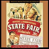 Download or print Rodgers & Hammerstein Our State Fair Sheet Music Printable PDF 2-page score for Broadway / arranged Piano, Vocal & Guitar Chords (Right-Hand Melody) SKU: 20558